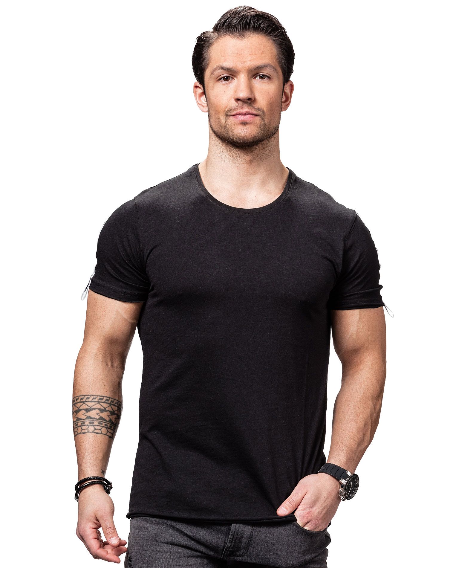 Thomas Black Jeel - 411 - Basic-T-Shirts - Jerone.com
