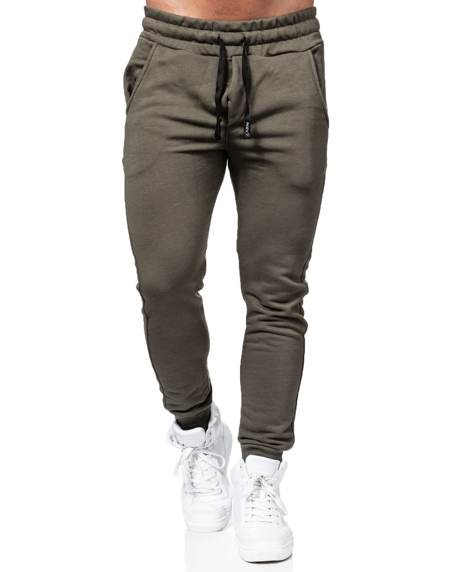 Khaki College Pants Jerone - 2220 - Trousers - Jerone.com