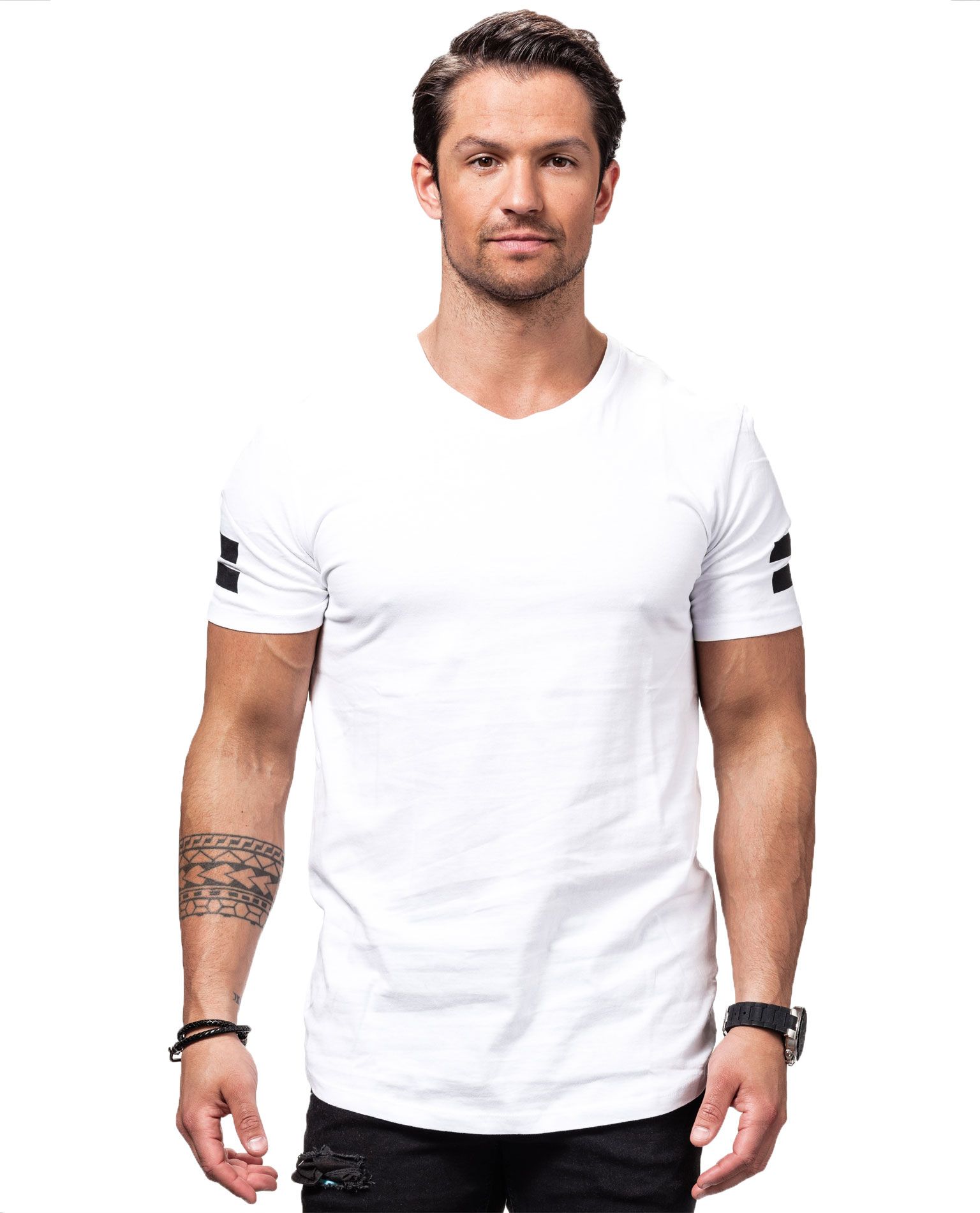 Boro White Jack & Jones - 6021 - Casual-T-Shirts - Jerone.com