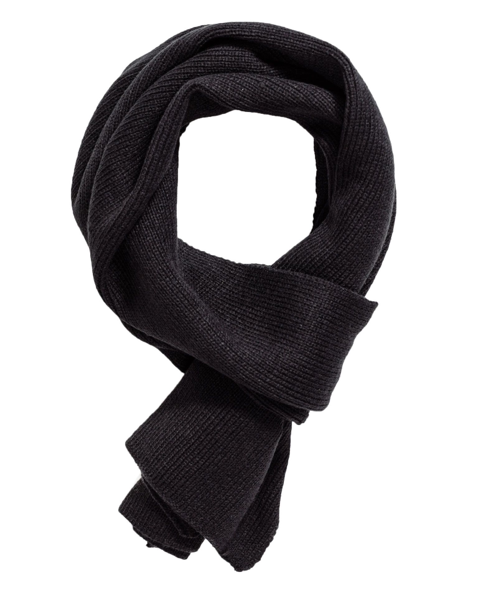 Knit Scarf Black Jack & Jones 8582 Scarves Jerone