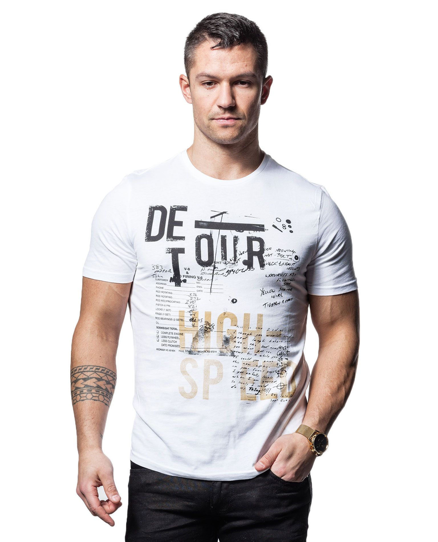 Einar White Only & Sons - 2200 - Print-T-Shirts - Jerone.com