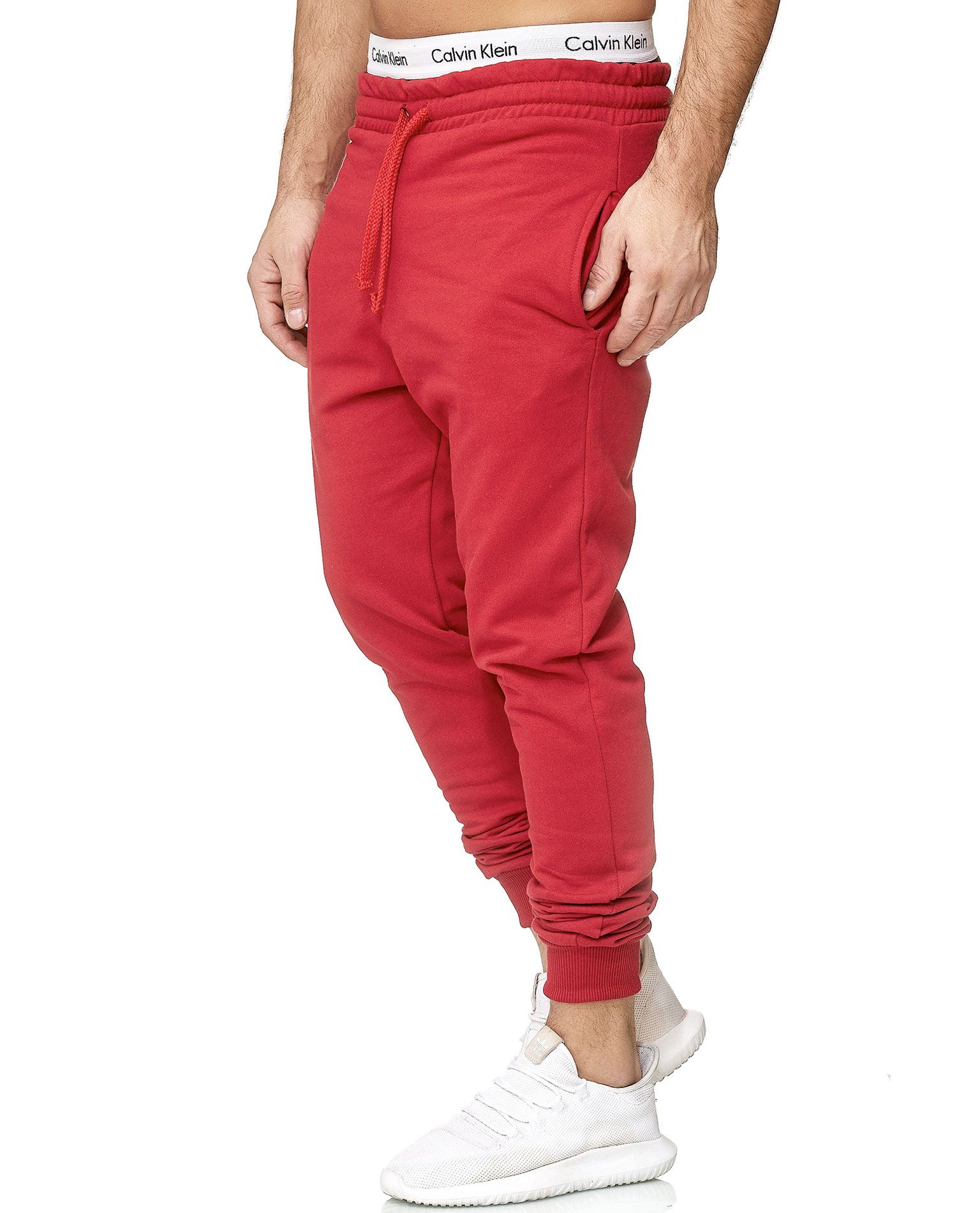 Play Red Sweatpants Jerone - 1234 - Trousers - Jerone
