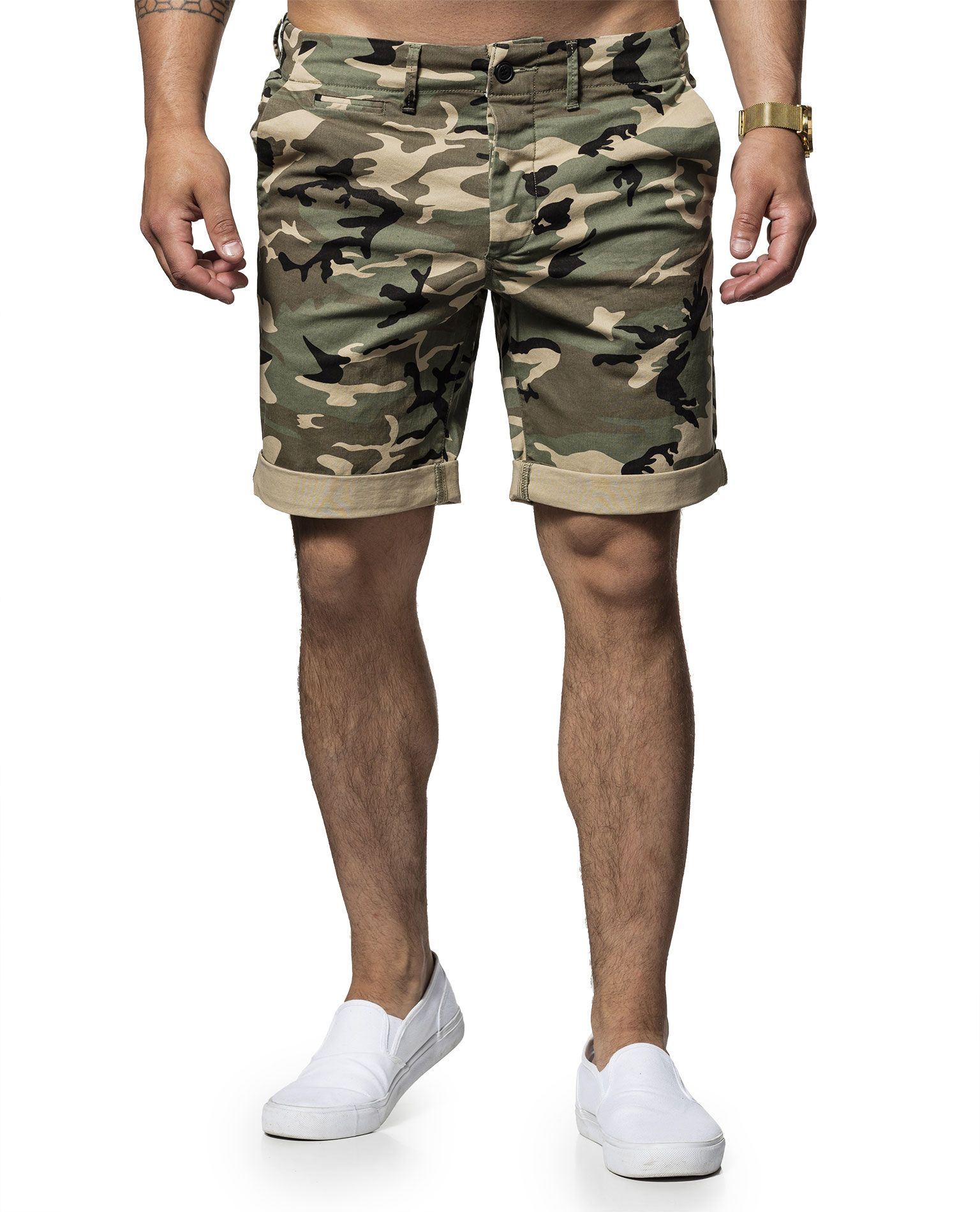 Chino Shorts Army Jack & Jones - 3535 - Shorts - Jerone