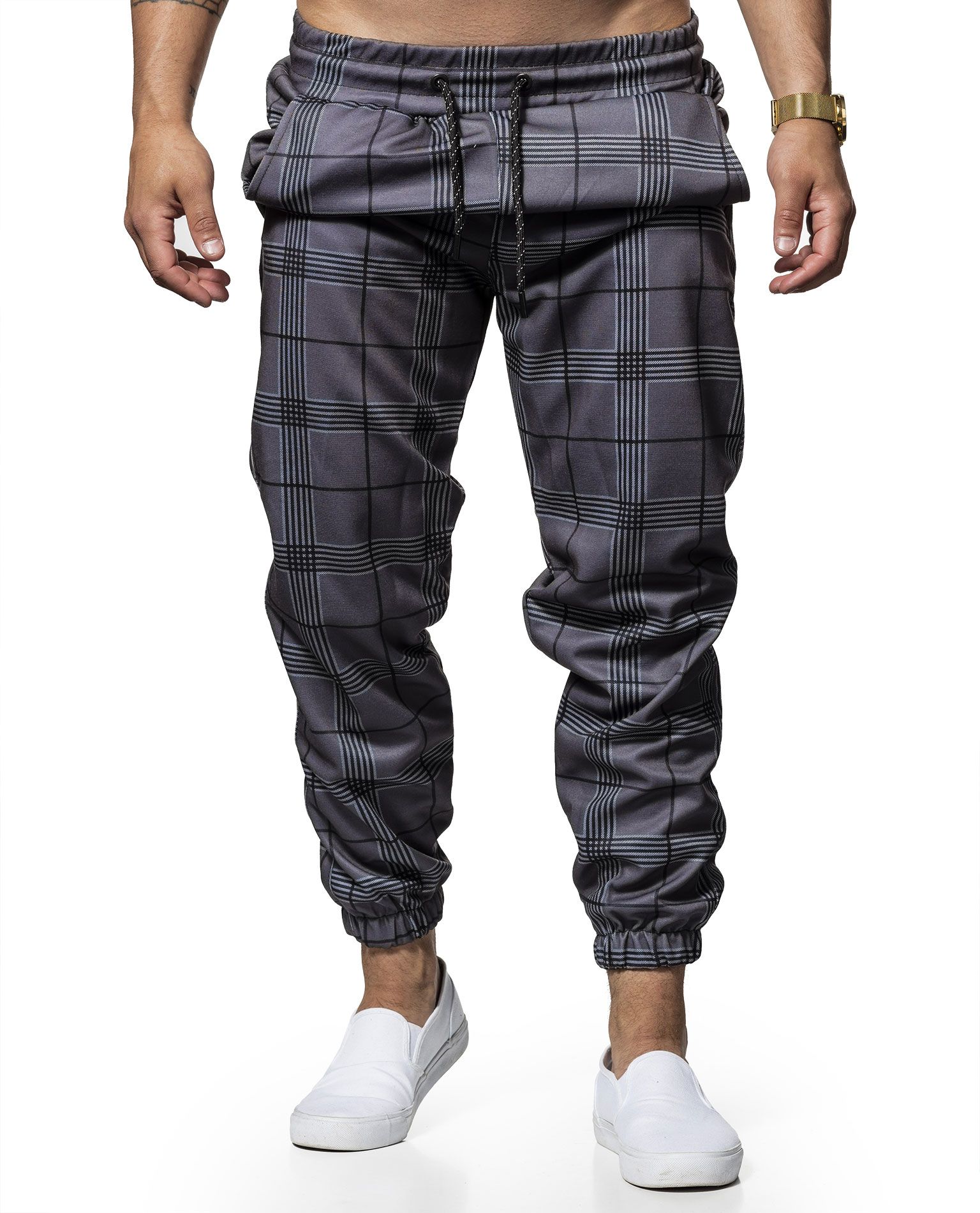 Square Pants Gray Jerone - 1228 - Trousers - Jerone.com