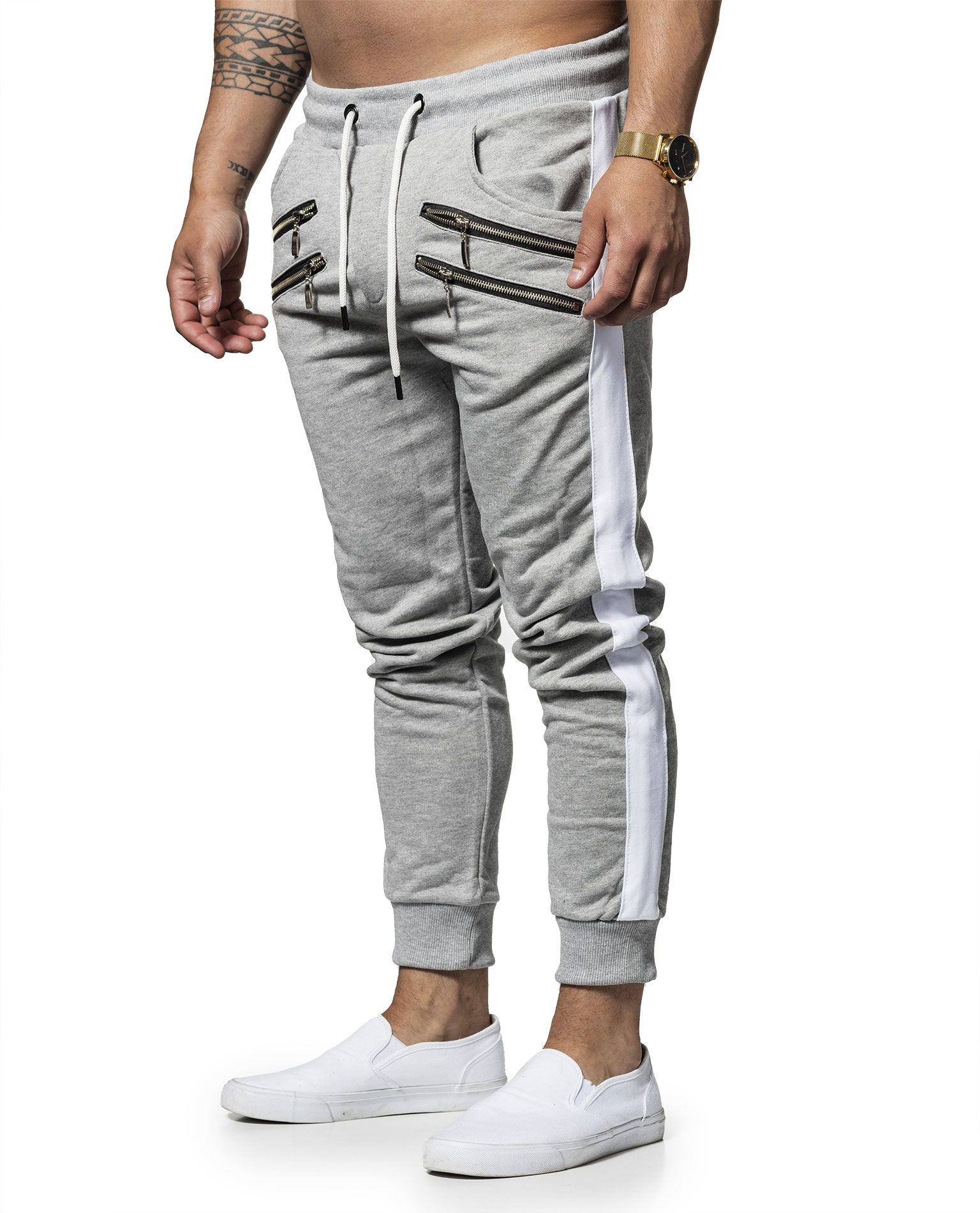 Ted College Pants Gray Jerone - 1313 - Trousers - Jerone.com