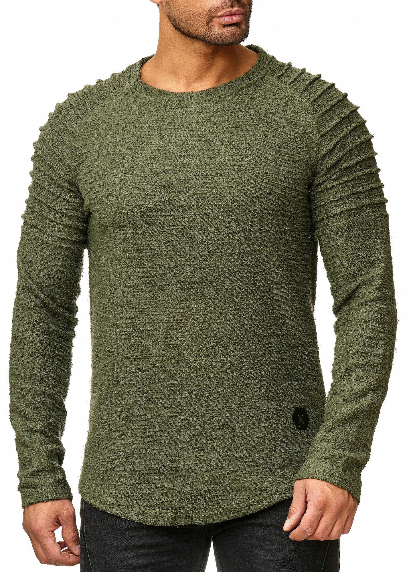 Limitless Green Structure Jerone - 1261 - Long Sleeves - Jerone.com
