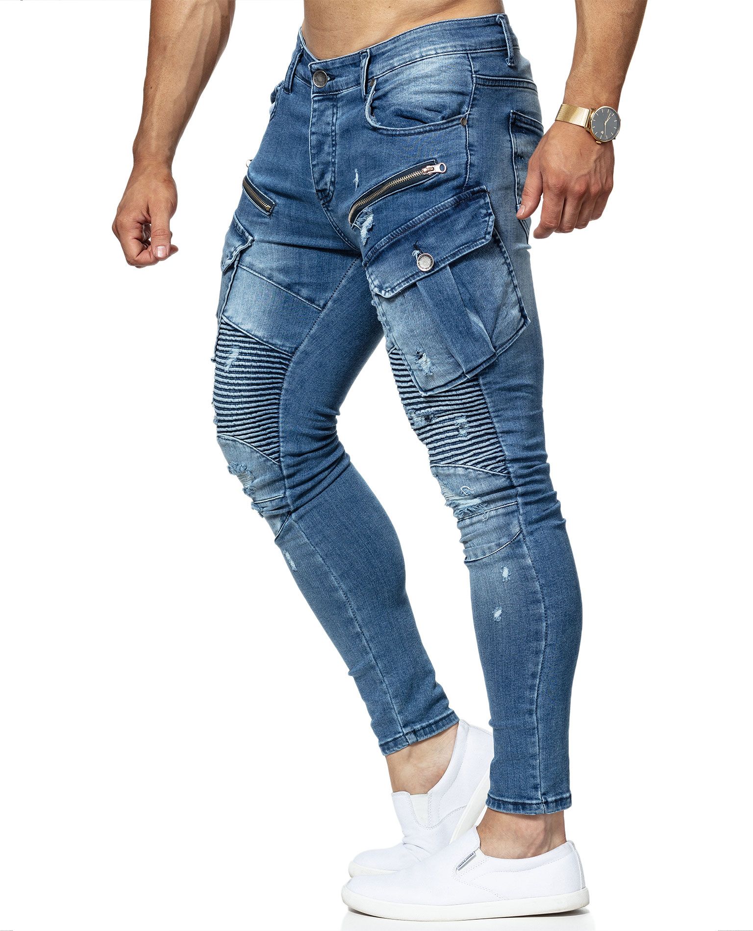 Clipsaz Jeans Blue Jerone - 8016 - Jeans - Jerone.com