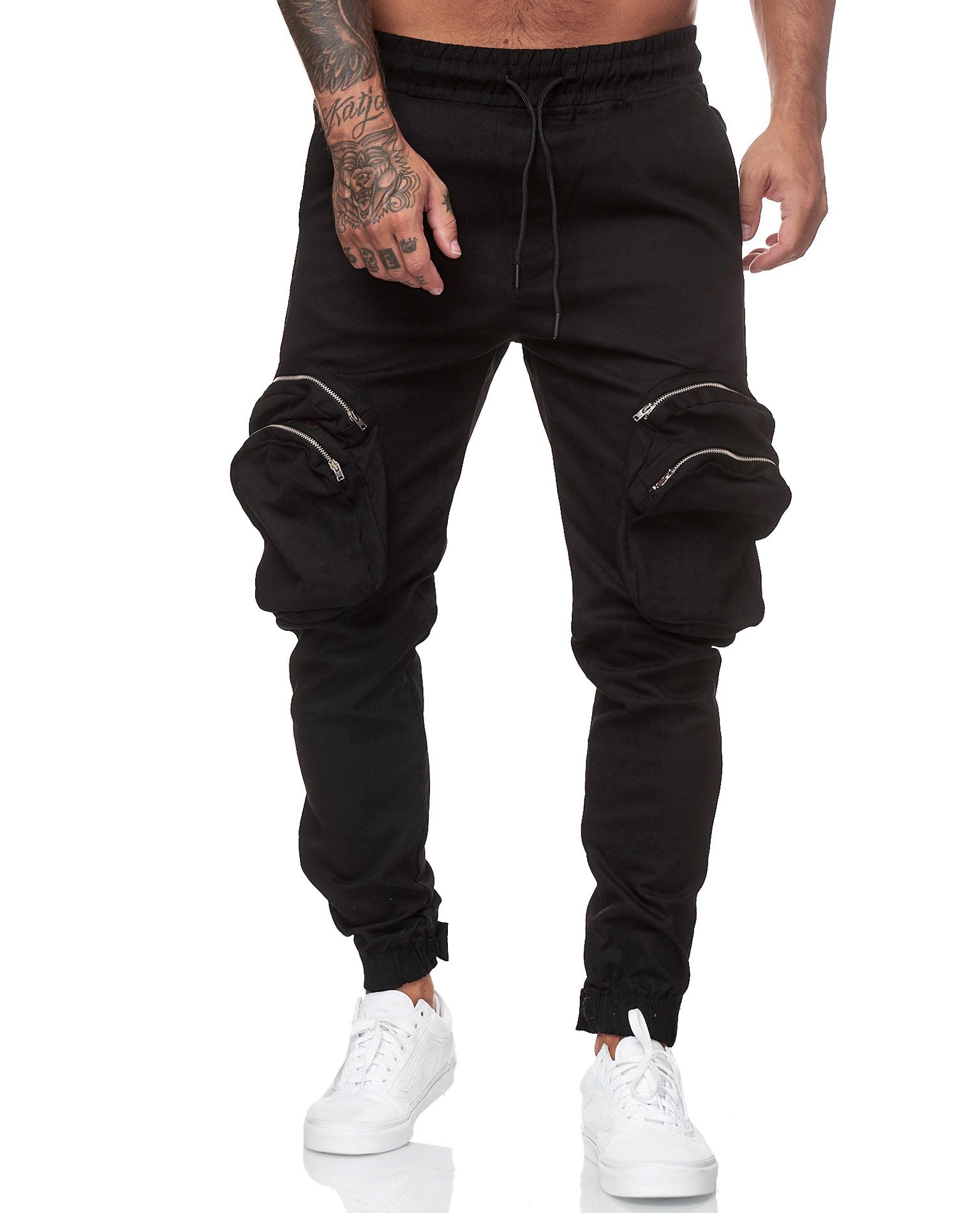 Spodnie Black Pants Jerone - 2046 - Trousers - Jerone.com