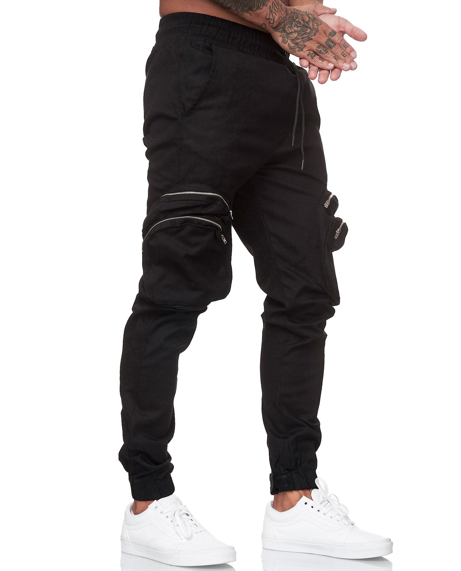 Spodnie Black Pants Jerone - 2046 - Trousers - Jerone.com