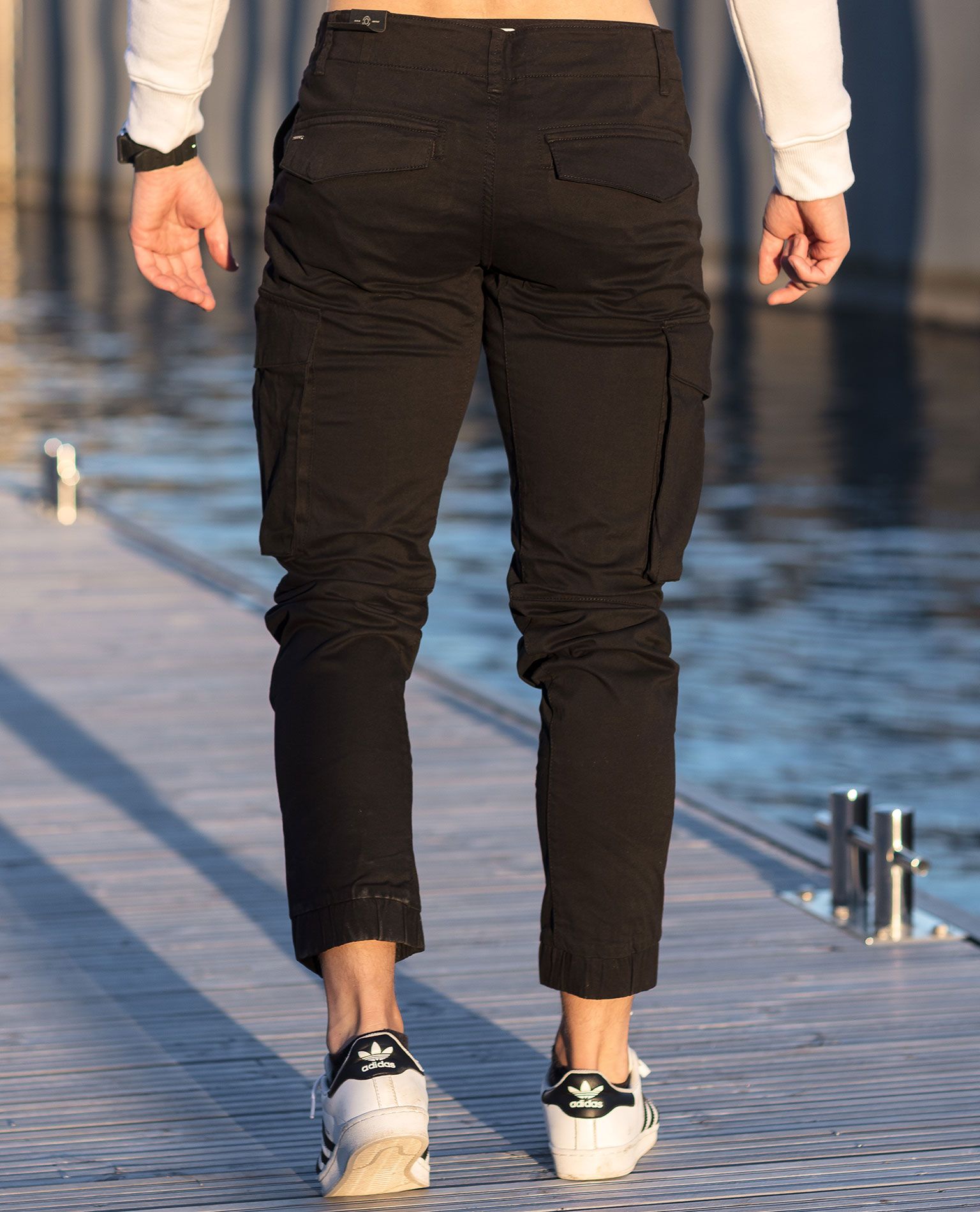 Ongeschikt Op tijd chrysant Kim Cargo Pants Black L34 Only & Sons - 0490 - Trousers - Jerone