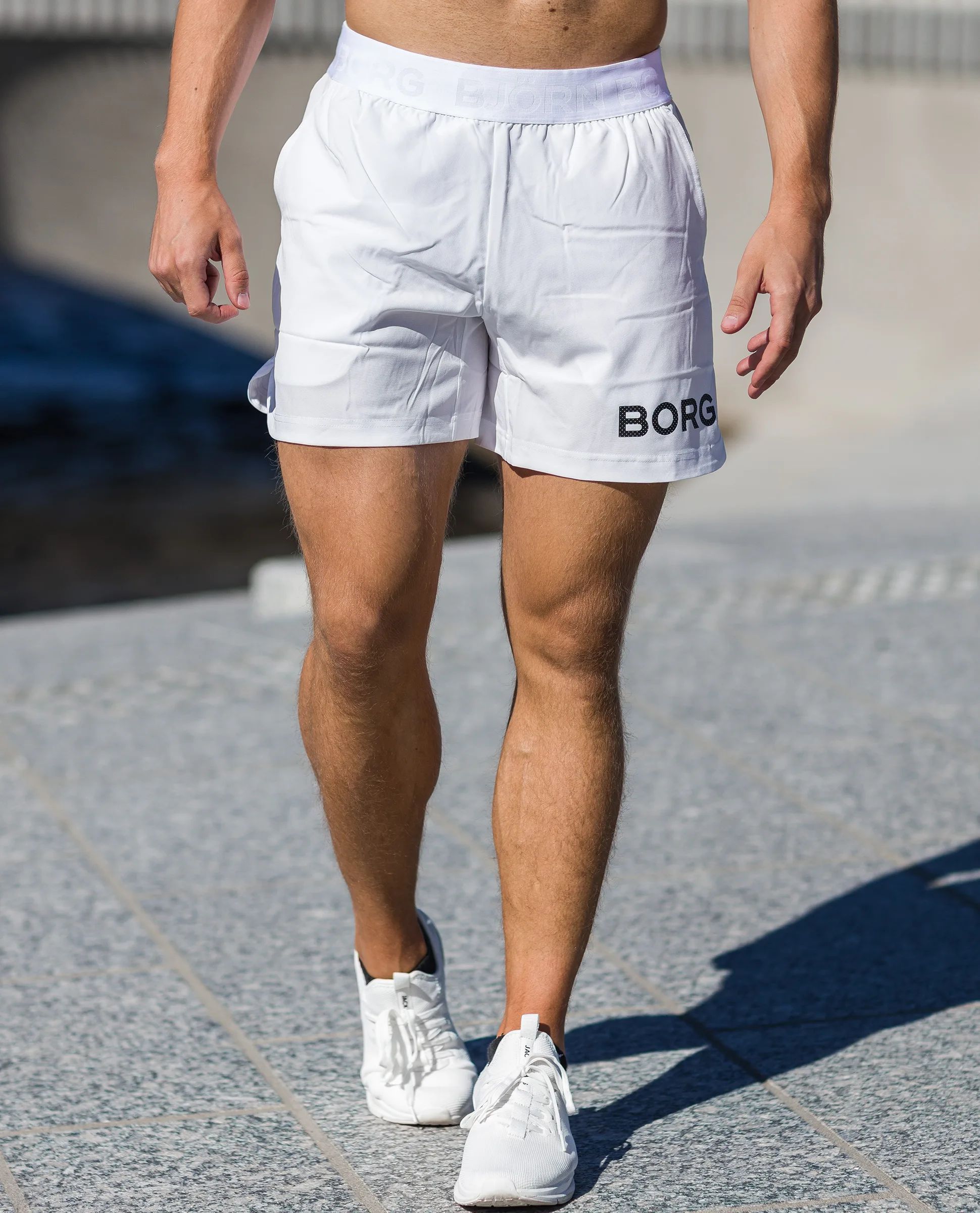 maximaliseren R klein Borg White Sport Shorts Björn Borg - 0573 - Shorts - Jerone.com