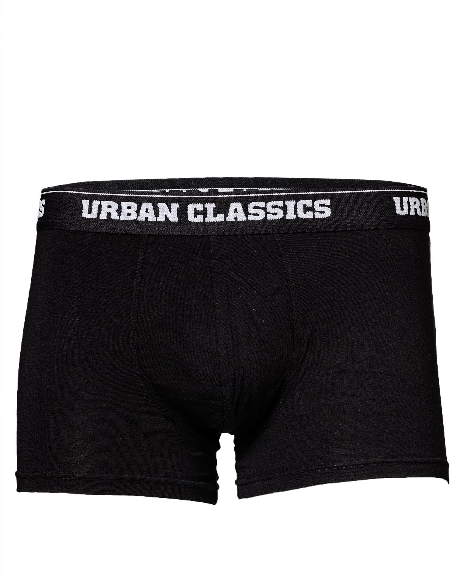 black boxer trunks
