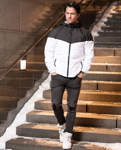 Sport Jacket White Urban Classics Sport Jacket White Urban Classics