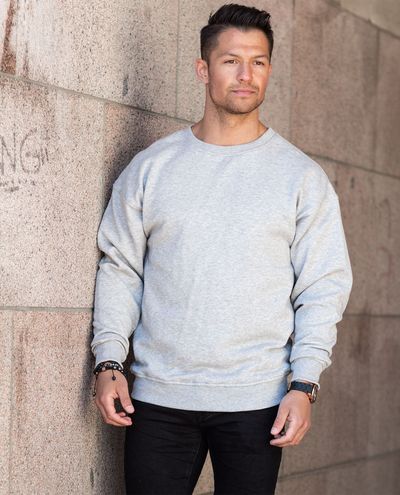 Gray Crew Neck Urban Classics