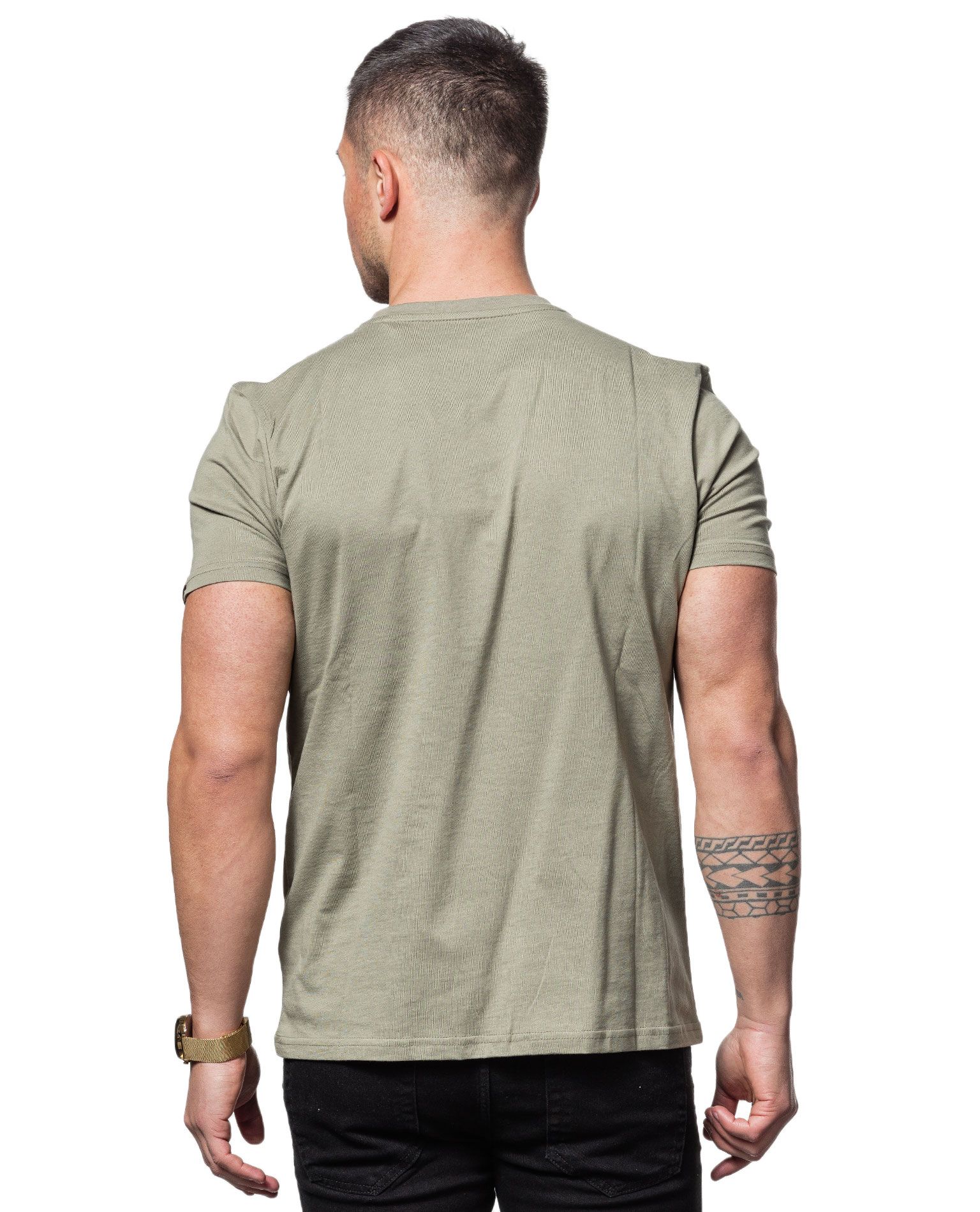 T-Shirt Basic Industries Alpha Olive