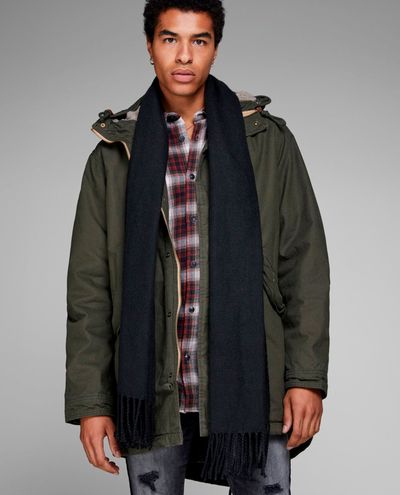 Solid Scarf Black Jack & Jones
