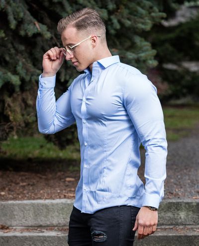 Parma Dress Shirt Blue Jack & Jones