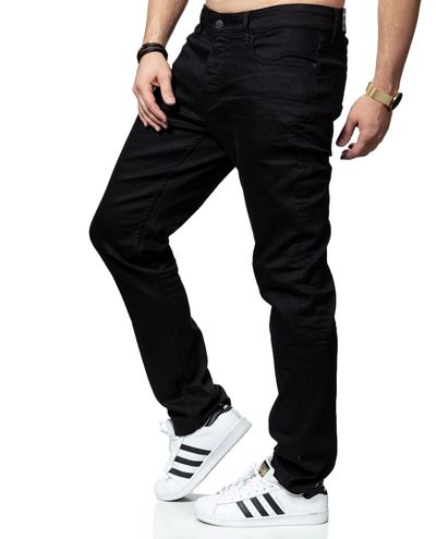 Weft Black Regular Fit L32 Only & Sons