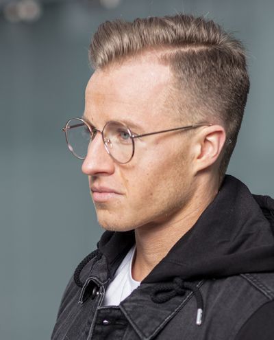 Nerd Eyewear Gold Jerone