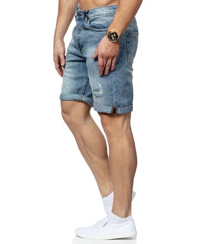 Loose Blue Shorts Only & Sons