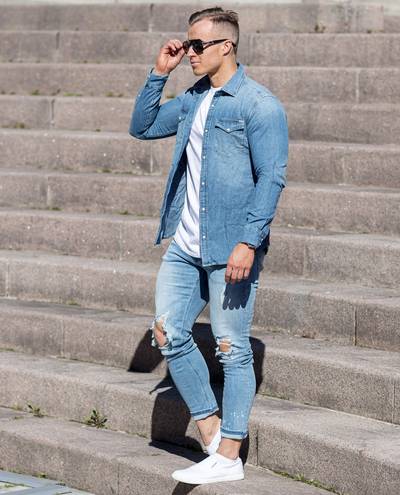 Sheridan Denim Shirt Jack & Jones Sheridan Denim Shirt Jack & Jones