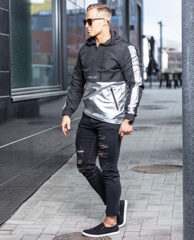 Vapid Silver Jacket Black Urban Classics