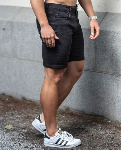 Black Avi Shorts Only & Sons