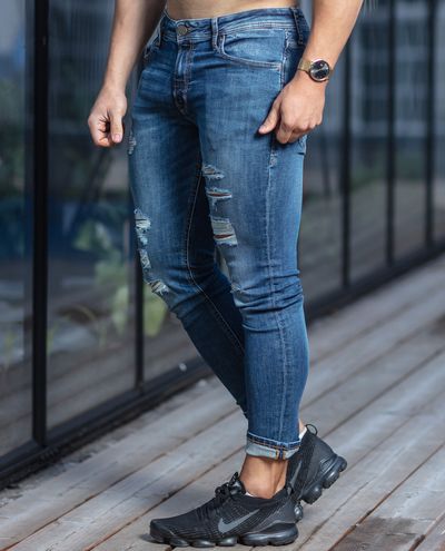 Liam Mid Blue L32 Jack & Jones