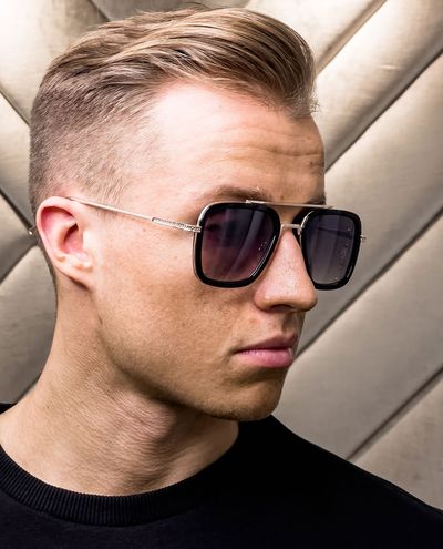 Rose Gold Detailed Sunglasses