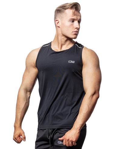 Lightweight Training Tank Black ICIW Lightweight Training Tank Black ICIW