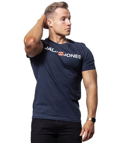 Logo Tee Navy Jack & Jones