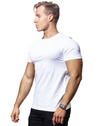 Basic O-Neck Organic White Jack & Jones