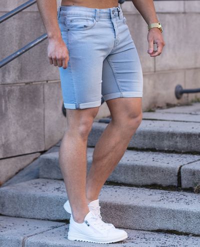 Ply Jog Shorts Blue Light Only & Sons