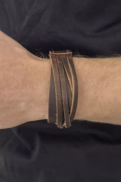 Brown Bracelet Leather Men Jerone Brown Bracelet Leather Men Jerone