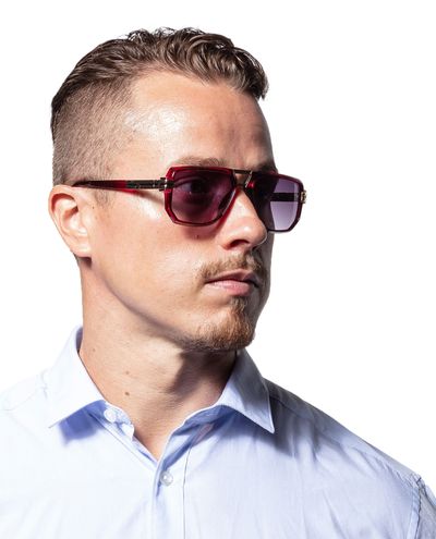 Adrian Red Sunglasses Jerone