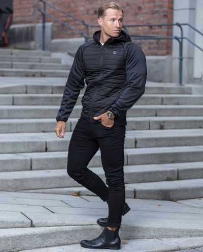 Multi Quilted Jacket Black Jack & Jones
