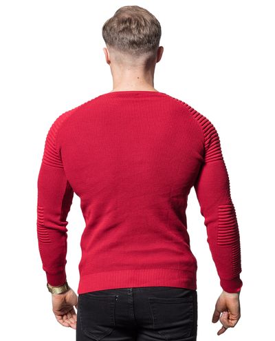 Bryan Knit Red Rusty Neal