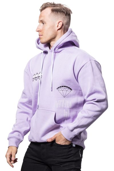 Hustle Life Hoody Lilac Cayler & Sons