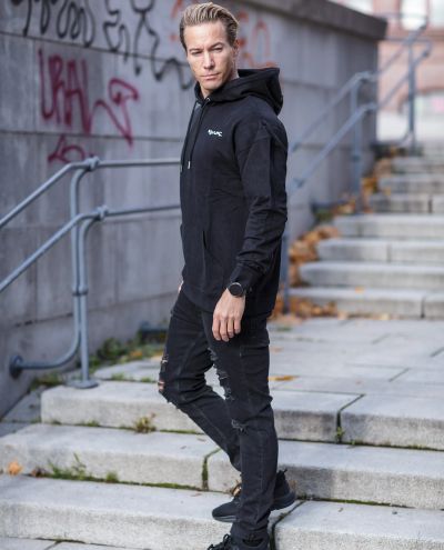 Kirk Sweat Hoodie Black Only & Sons