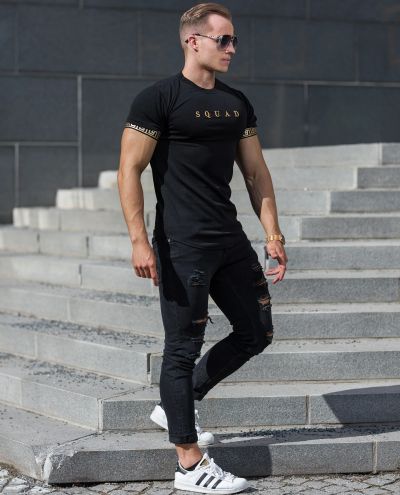 Squad T-Shirt Black Jerone