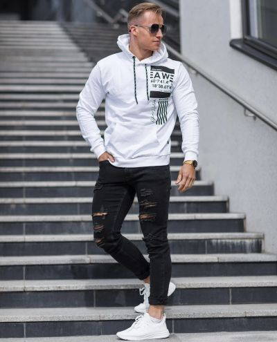 Kayn White Hoodie Adam Walker