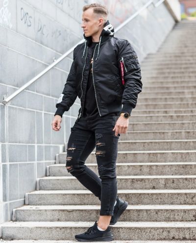 MA-1 ZHP Black Alpha Industries
