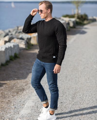 Pannel Knit Black Jack & Jones