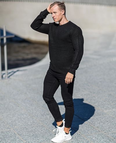 Binary Knit Black Brave Soul
