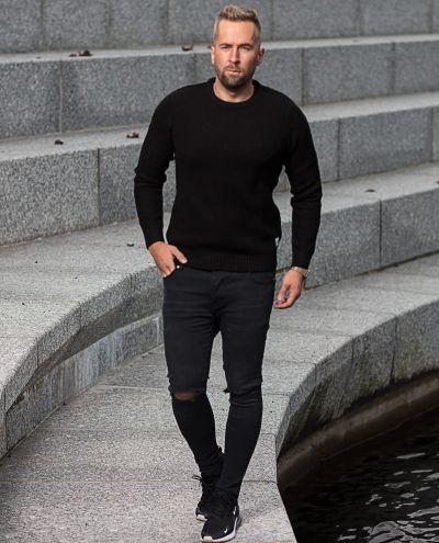 Nick Knit Black Jack & Jones