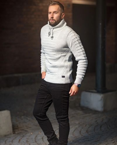 Jumper Knitwear Gray Carisma