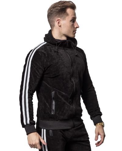 Soft Tracksuit Black Jerone