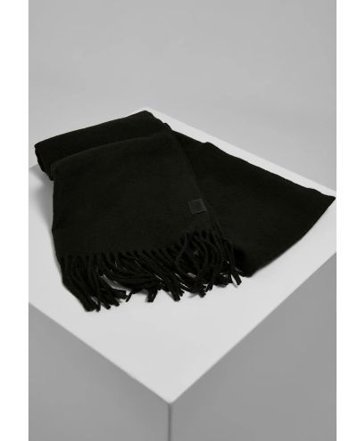Basic Wool Mix Scarf Black Urban Classics