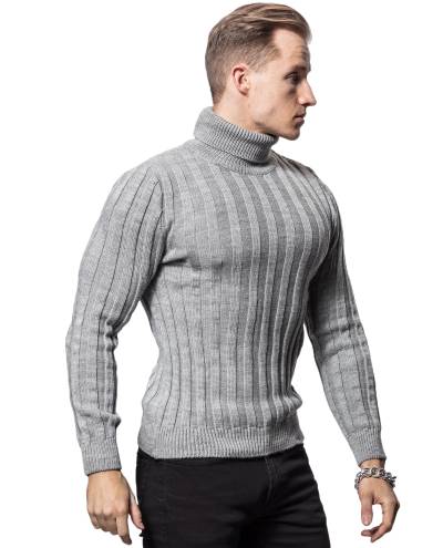 Hudson Roll Neck Gray Jerone