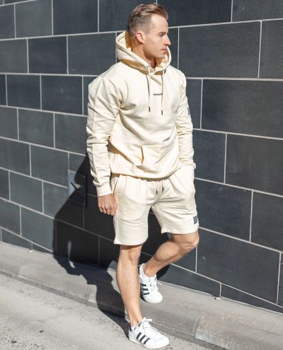 Keep On Hoodie Light Yellow Adam Walker
